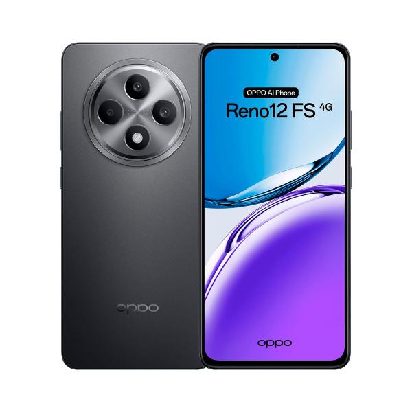 Oppo Reno12 Fs 4g Gris Mat - 8+512go - 6,67&quot; Amoled 120hz Full Hd+