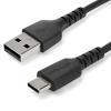 Cabo USB 2.0 para USB C preto 2m