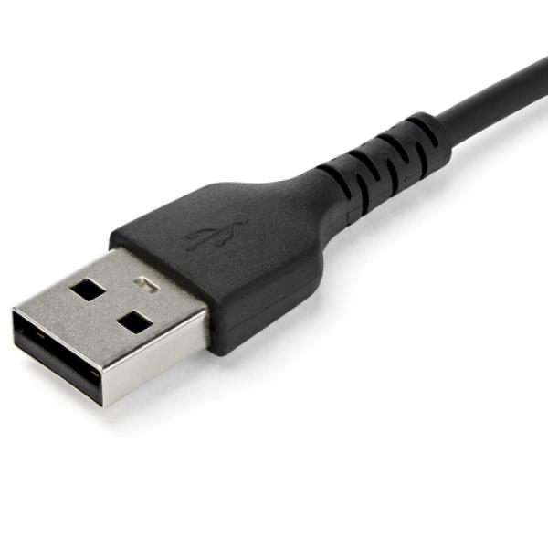 Câble USB 2.0 vers USB C noir 2 m