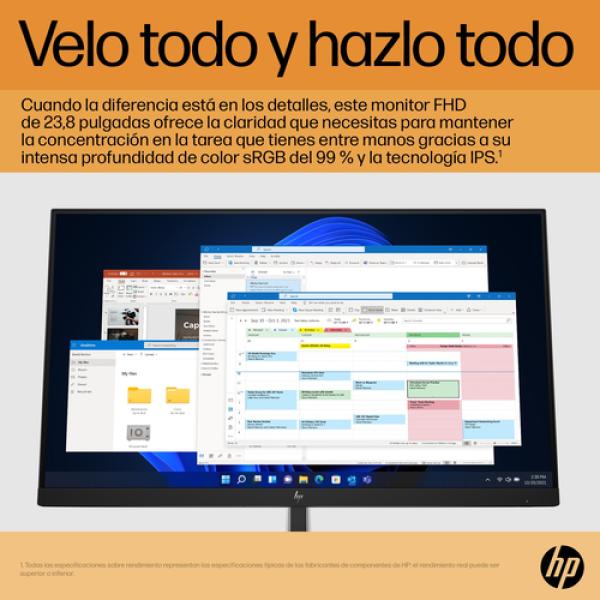 Moniteur HP E24 G5 FHD