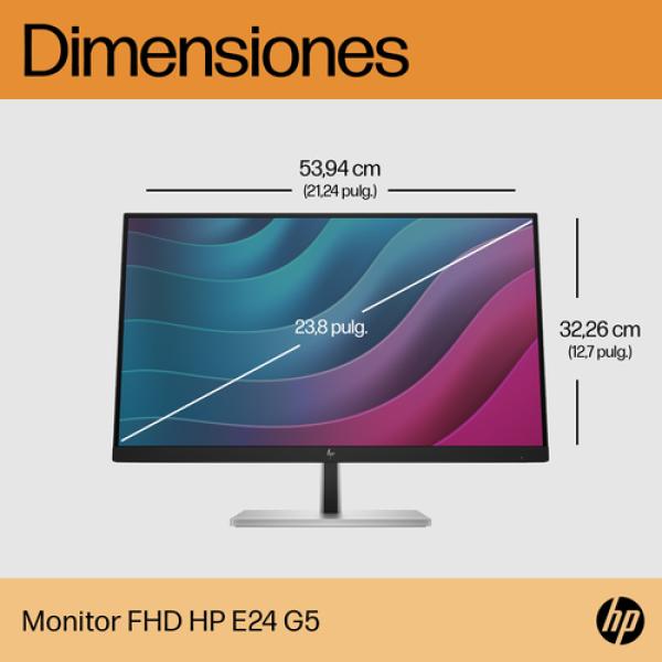 Moniteur HP E24 G5 FHD