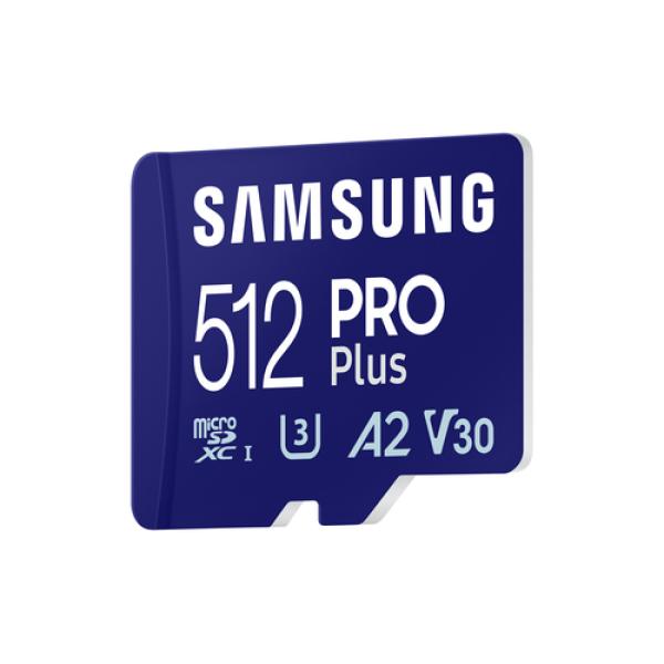 Micro SD Pro Plus 512 GB + SD-Adapter