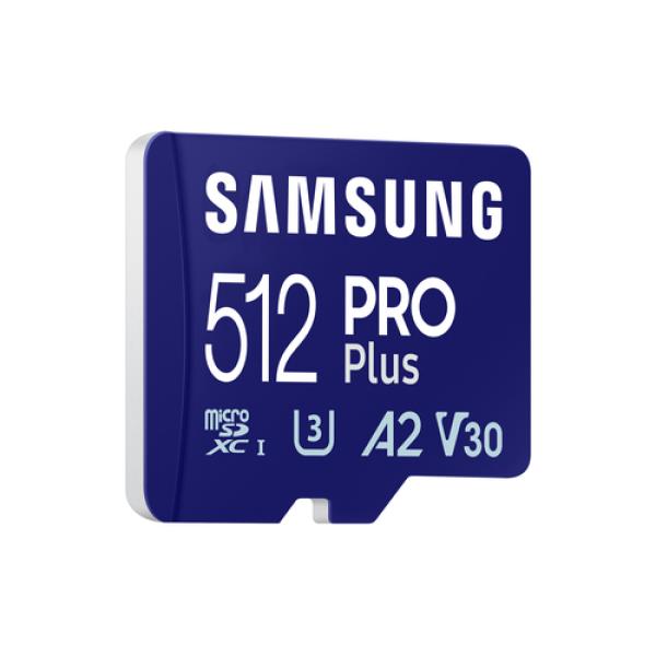 Micro SD Pro Plus 512 GB + SD-Adapter