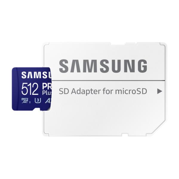 Micro SD Pro Plus 512 GB + SD-Adapter