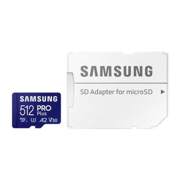 Micro SD Pro Plus 512 GB + SD-Adapter