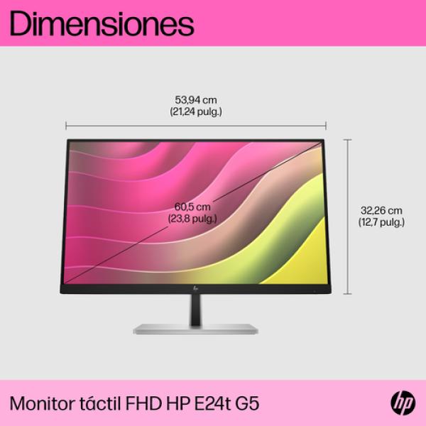 Moniteur tactile FHD HP E24t G5