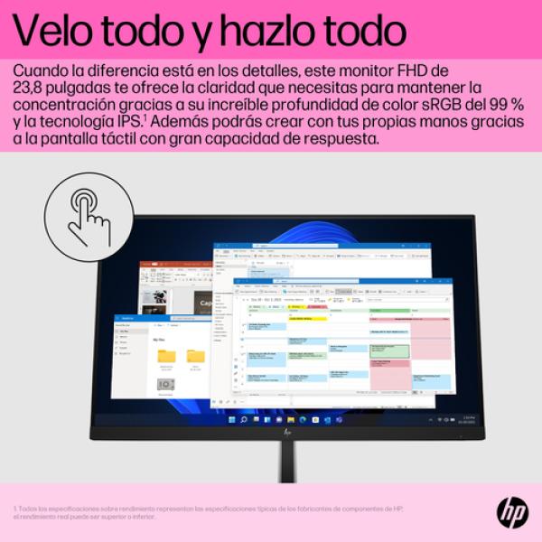 Moniteur tactile FHD HP E24t G5