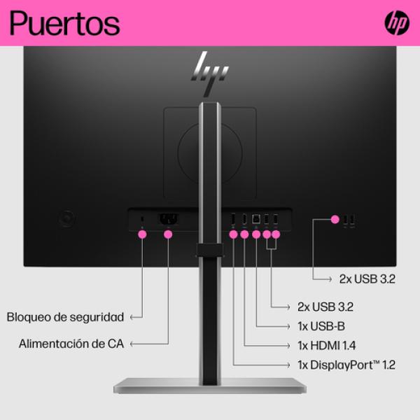 Moniteur tactile FHD HP E24t G5