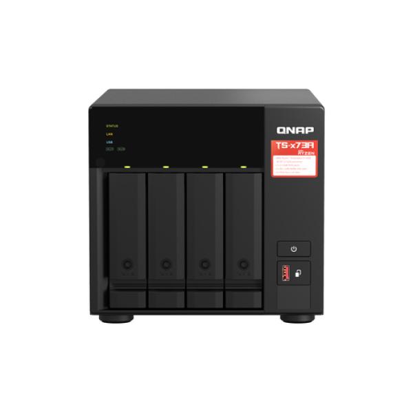 Desktop 4Bay NAS 8 GB RAM 2,5 Gbe Preto