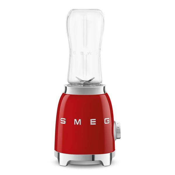 Mélangeur en verre style années 50 Smeg ROUGE pbf01rdeu