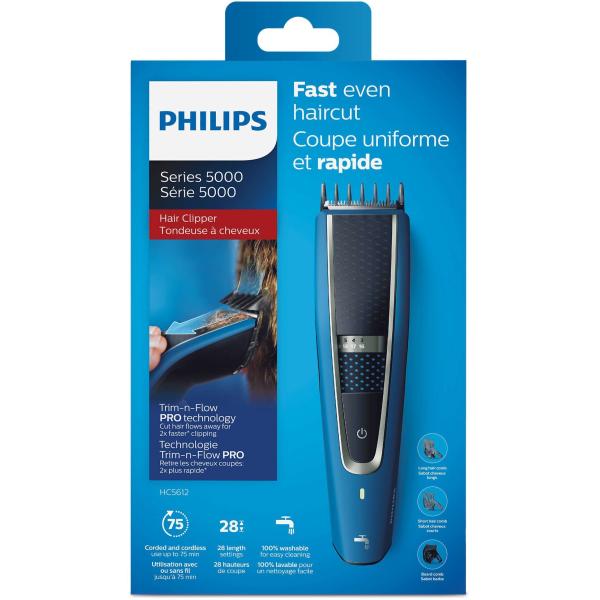 Tondeuse à cheveux rechargeable et lavable Philips Hairclipper