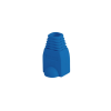 CONECTOR RJ45 TAMPA PROTETORA LANBERG (PACK 100 UNIDADES) AZUL