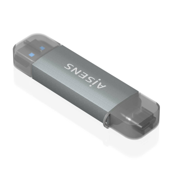 LEITOR DE CARTÃO AISENS SD MICRO SD MMC RS-MMC MMC MICRO USB-C AGORA