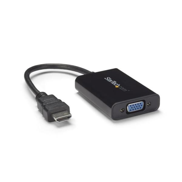 Convertisseur adaptateur HDMI vers VGA avec audio