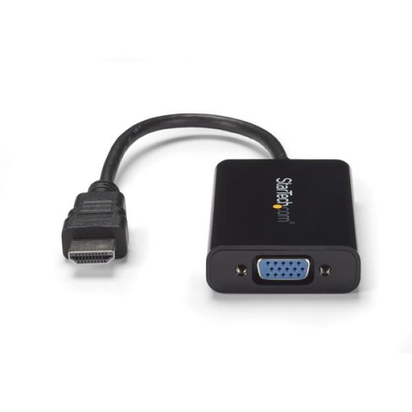 Convertisseur adaptateur HDMI vers VGA avec audio