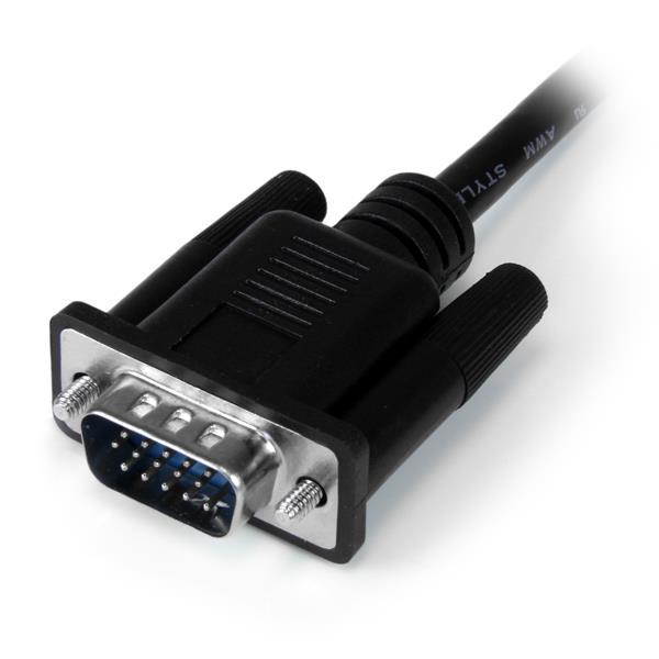 Adaptador VGA para HDMI com alimentação USB + áudio