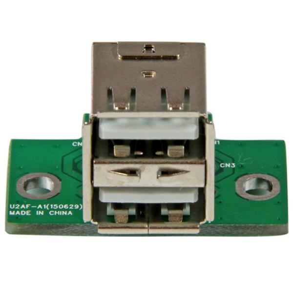 Adaptador de cabeçalho da placa-mãe USB de 2 portas