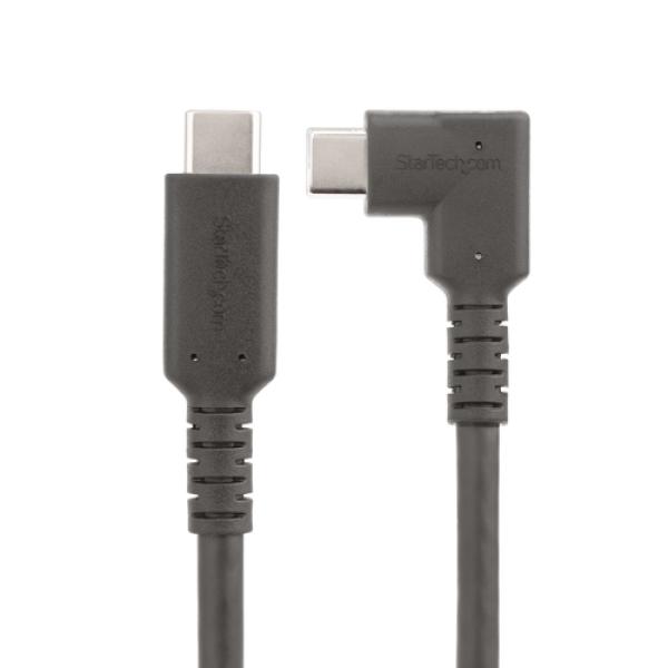 Câble USB-C robuste à angle droit de 6 pieds et 2 m