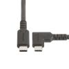 6 Fuß 2 m langes, robustes, rechtwinkliges USB-C-Kabel