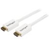 23 ft White CL3 In-wall HDMI Cable - M-M