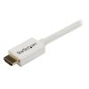 23 ft White CL3 In-wall HDMI Cable - MM