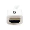 23 ft White CL3 In-wall HDMI Cable - MM