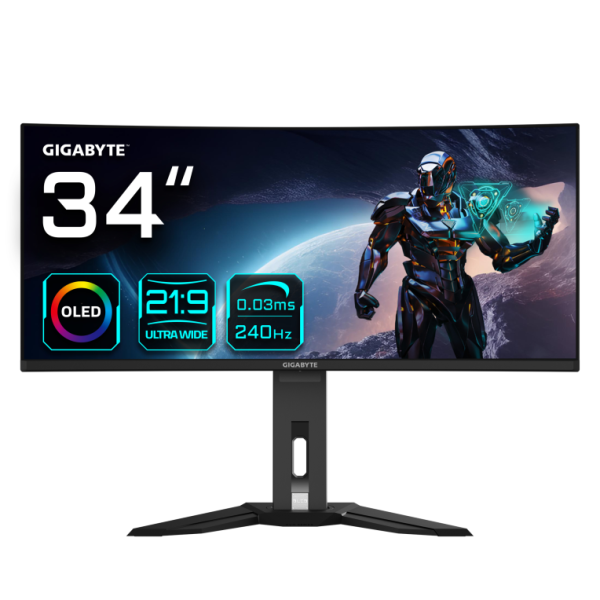 GAMING MONITOR GIGABYTE MO34WQC2 34&quot; 3440X1440 VA 2K