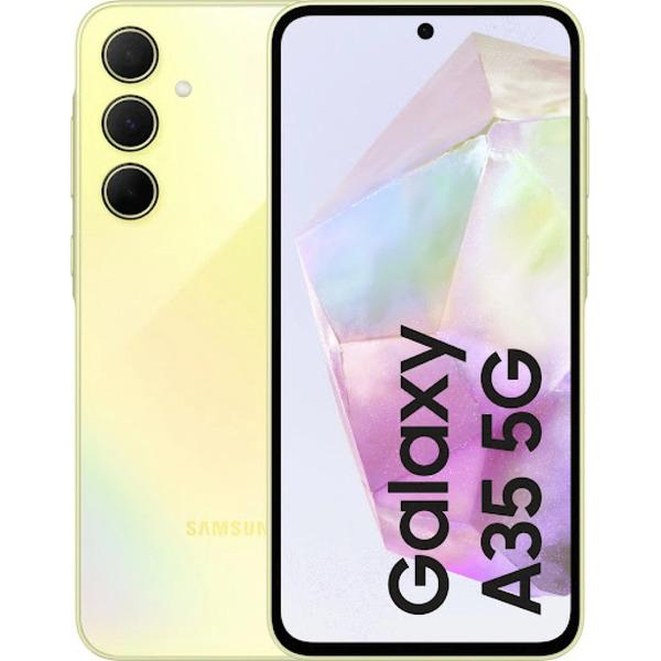 Samsung Galaxy A35 (A356) Dual 5G 128 Go 8 Go RAM (Citron) Jaune