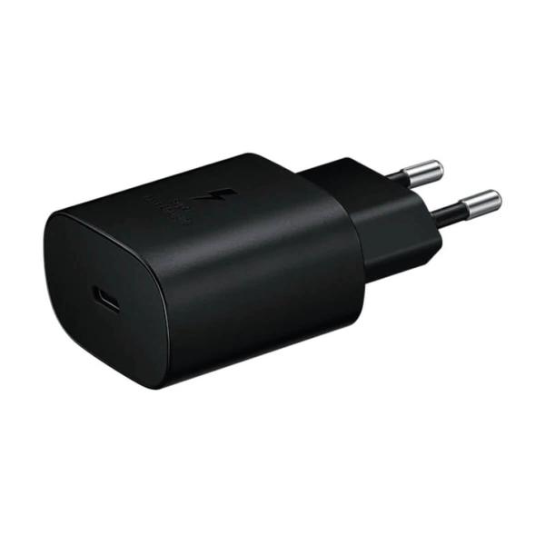 Carregador Ultra Rápido Samsung EP-TA800 USB-C 25W Preto (Preto)