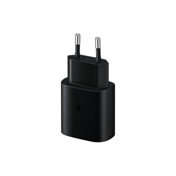 Carregador Ultra Rápido Samsung EP-TA800 USB-C 25W Preto (Preto)