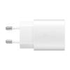 Carregador ultrarrápido Samsung EP-TA800 USB-C 25 W branco (branco) sem cabo