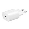 Carregador ultrarrápido Samsung EP-TA800 USB-C 25 W branco (branco) sem cabo