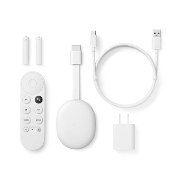 Google Chromecast 4K avec Google TV Blanche-Neige (Blanc)