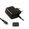 Chargeur mural MicroUSB noir