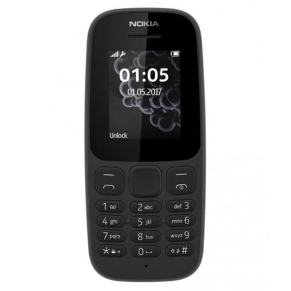 Nokia 105 DualSIM grátis preto