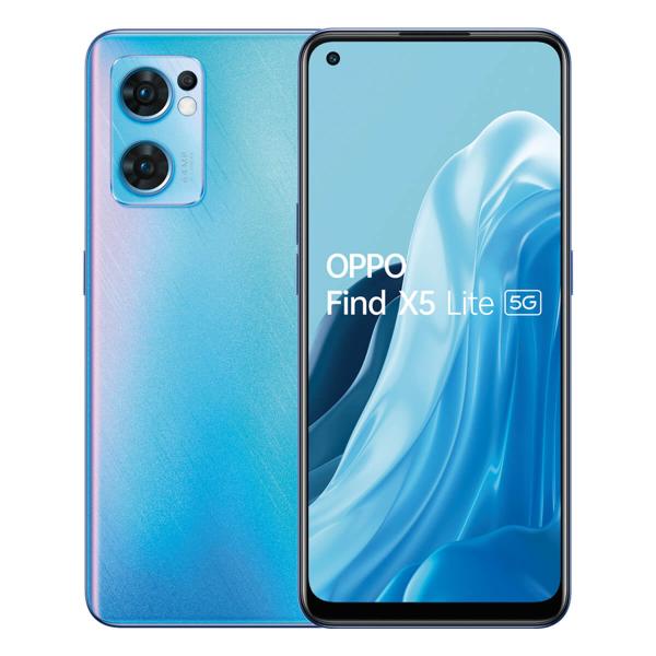 OPPO Find X5 Lite 5G 8 Go-256 Go Bleu (Startrails Blue) Double SIM CPH2371