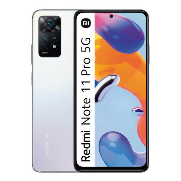 Xiaomi Redmi Note 11 Pro 5G 6 Go-128 Go Blanc (Blanc polaire) Double SIM