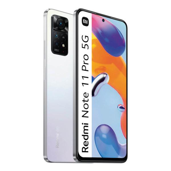 Xiaomi Redmi Note 11 Pro 5G 6 Go-128 Go Blanc (Blanc polaire) Double SIM