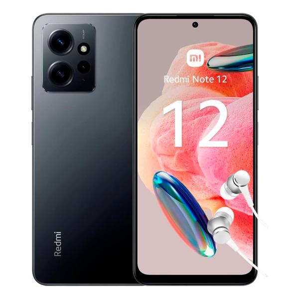 Xiaomi Redmi Note 12 4G 4GB-128GB Grau (Onyxgrau) Dual-SIM