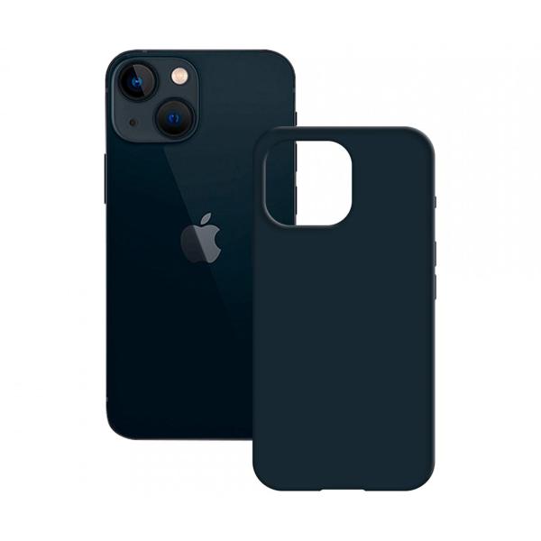 Coque arrière en silicone Ksix Bleu Foncé - Apple iPhone 14