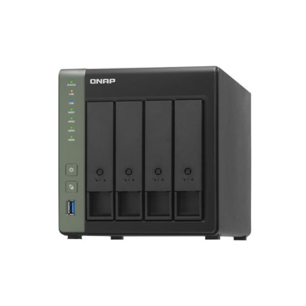 Desktop 4Bay NAS 4GB RAM 10Gbe Black