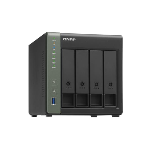 Desktop 4Bay NAS 4GB RAM 10Gbe Black