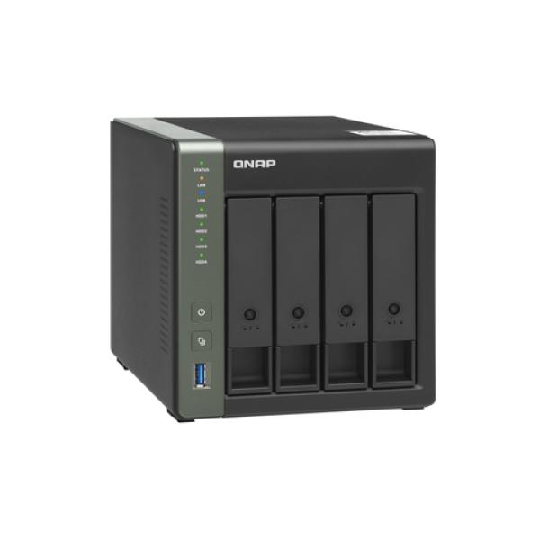 Desktop 4Bay NAS 4GB RAM 10Gbe Black