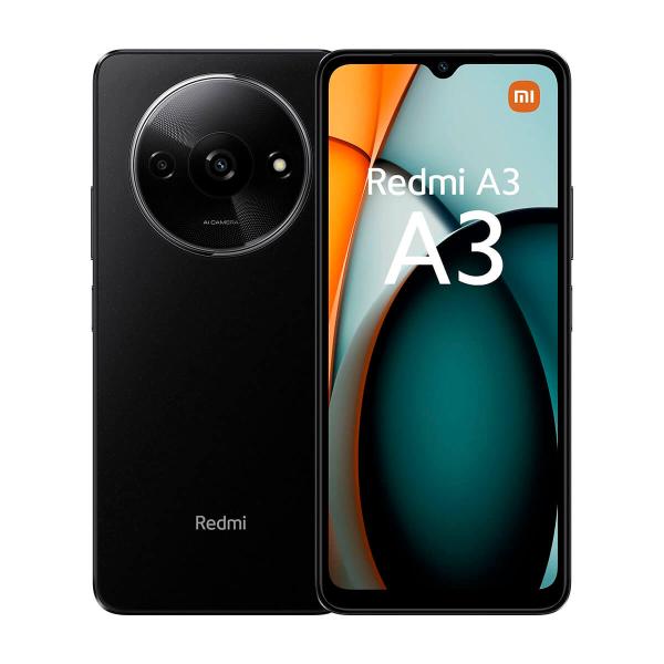 Xiaomi Redmi A3 3GB-64GB Negro (Midnight Black) Dual SIM