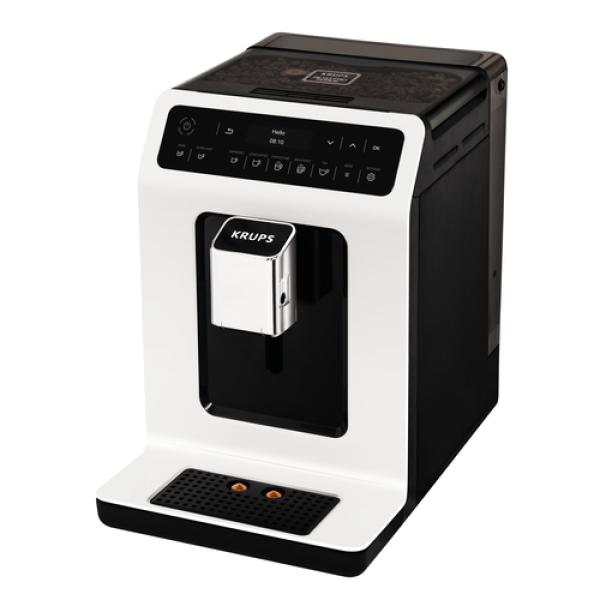 Krups coffee bean AND espresso machine EA890110 white