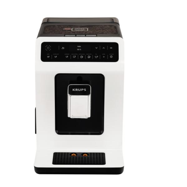 Krups coffee bean AND espresso machine EA890110 white