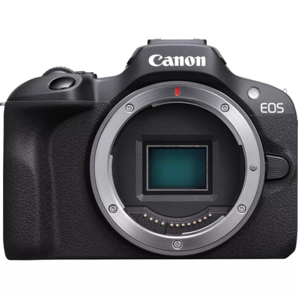 Canon EOS R100 + RF-S 18-45mm F4.5-6.3 IS STM + RF-S 55-200mm F5-7.1 IS STM Kit MILC 24,1 MP CMOS 6000 x 4000 Pixeles Negro