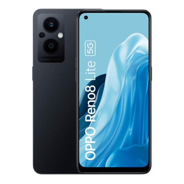 OPPO Reno8 Lite 5G 8GB-128GB Negro (Cosmic Black) Dual SIM CPH2343