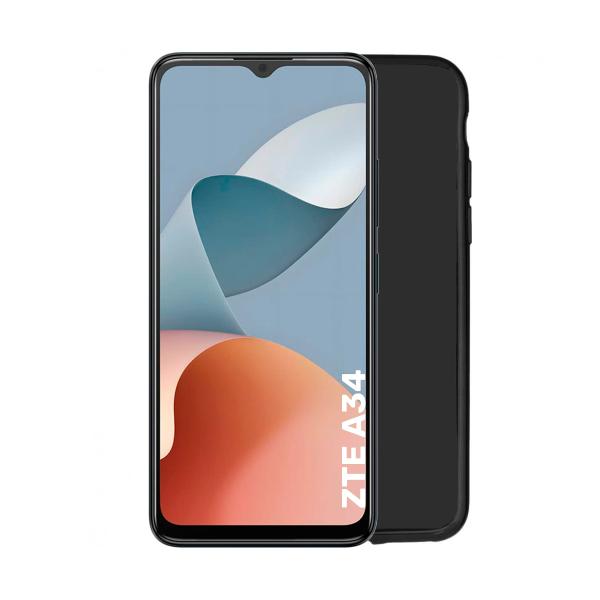 Jc Funda Trasera Silicona Transparente - Zte A34