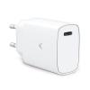 Ksix Cargador Red Eléctrica Blanco - Usb-c 20w - Carga Rápida